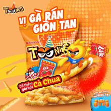 Snack vị gà rán Toonies 60g