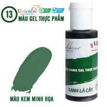 Màu thực phẩm xanh lá cây Unicorn 210g