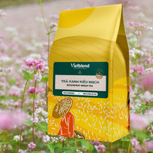 Trà Xanh Kiều Mạch Vietblend Buckwheat Green Tea 390g