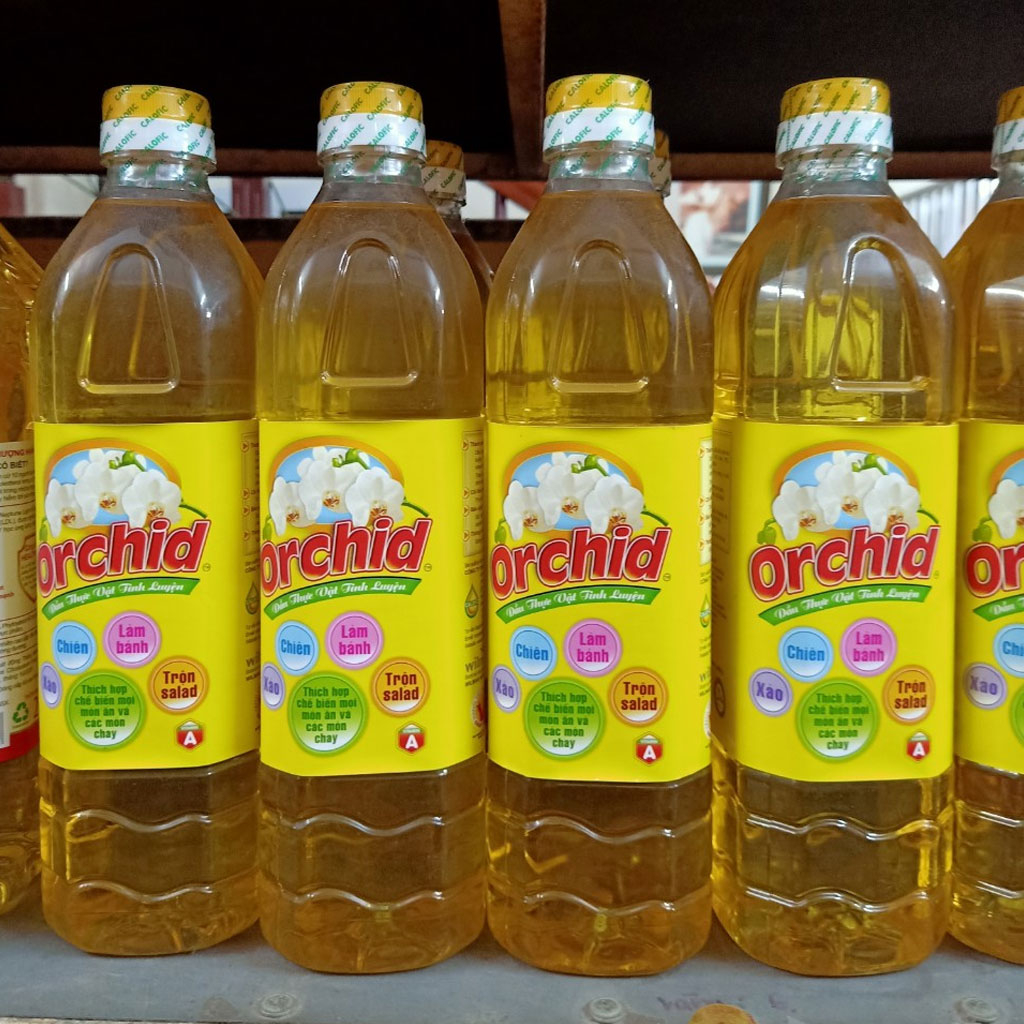 Dầu thực vật tinh luyện Orchid 1 lít