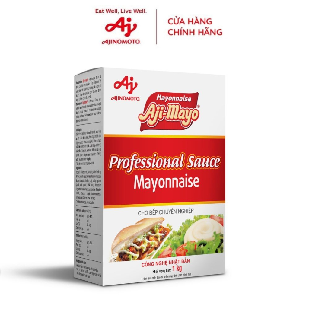 Sốt Mayonnaise Aji-mayo® Professional Sauce 1kg