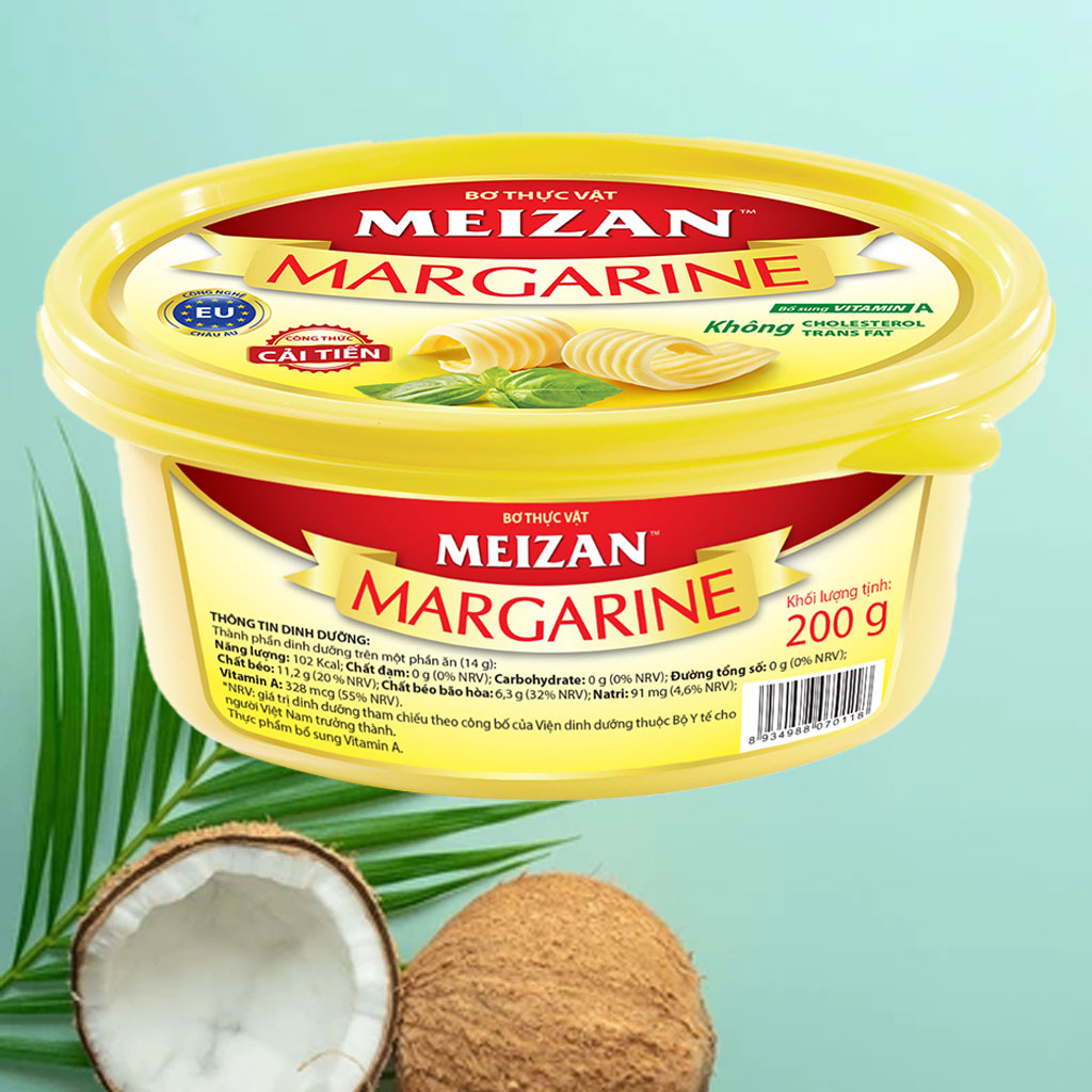 Bơ thực vật Meizan 200g