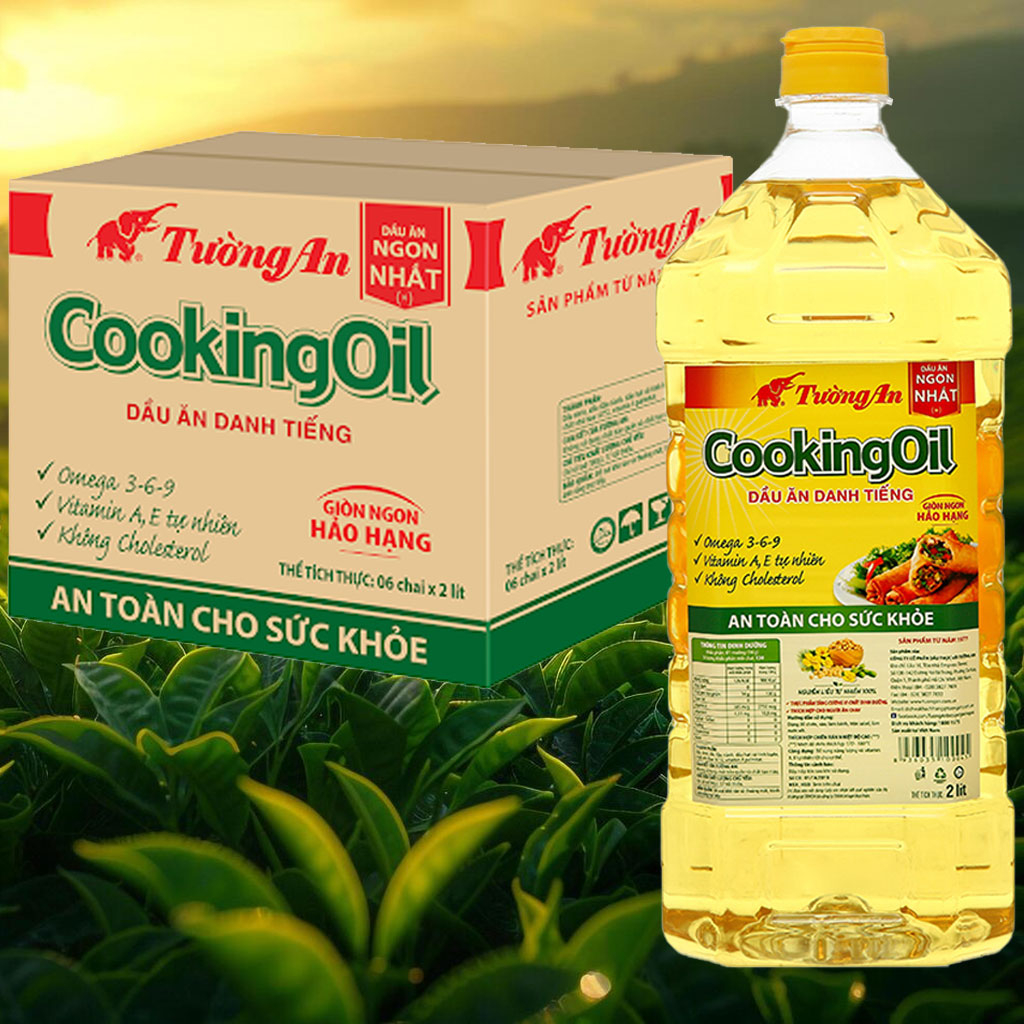 Dầu thực vật Tường An Cooking Oil 2 lít