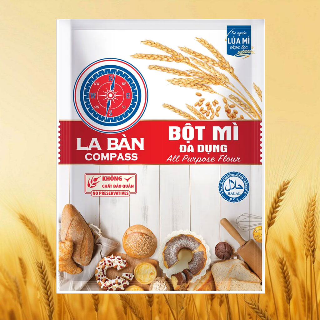 Bột mì đa dụng LA BÀN 500g