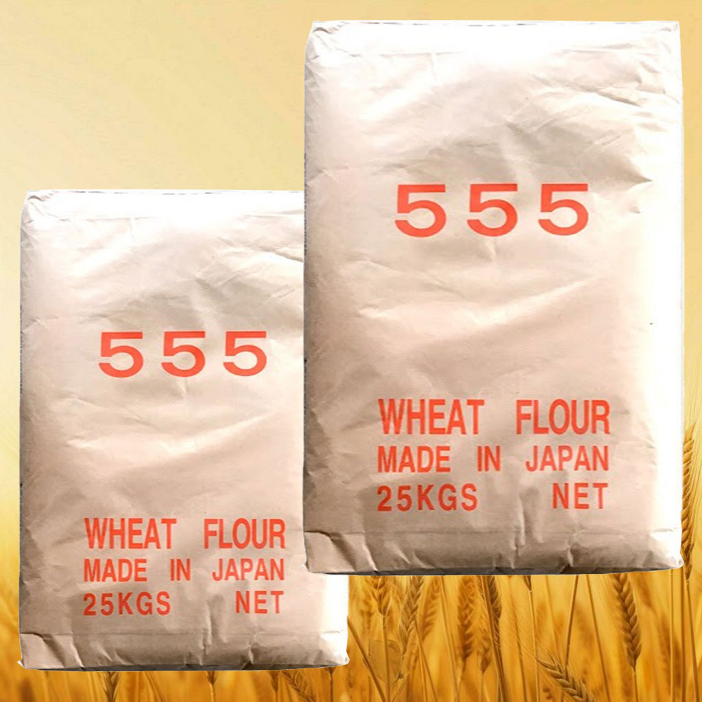 Bột mì số 555 Nhật Bản bao 25kg