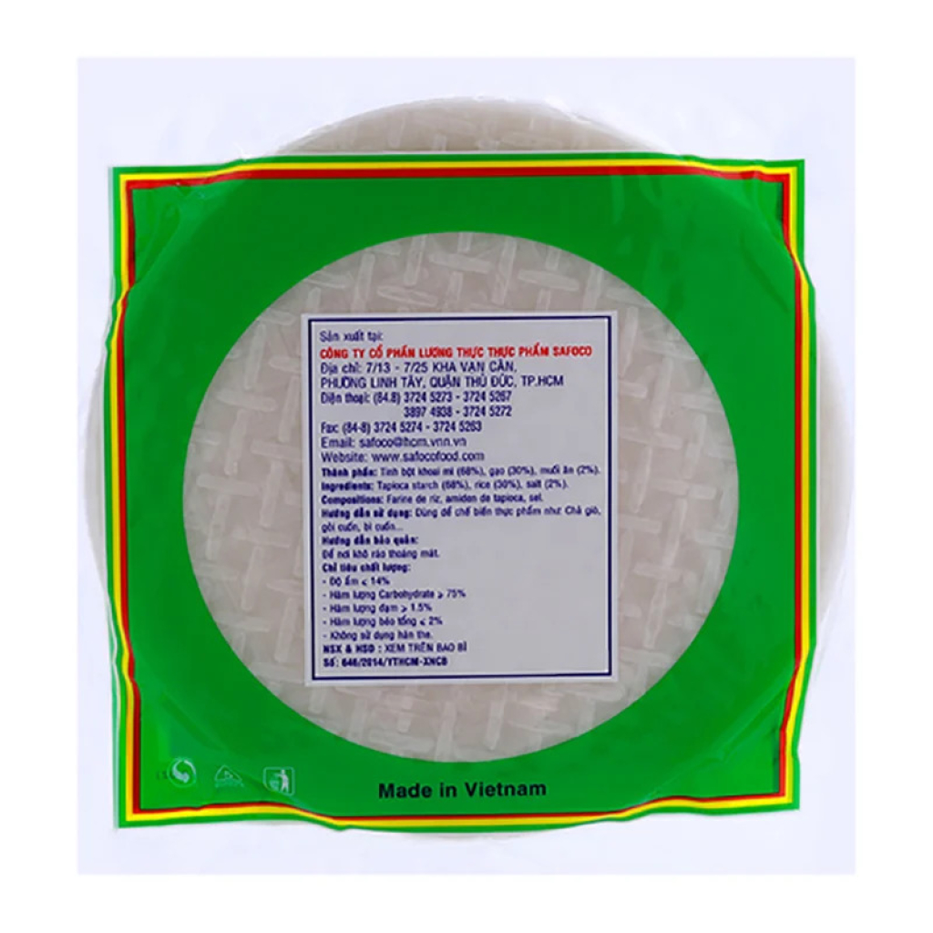 Bánh tráng Safoco 500g