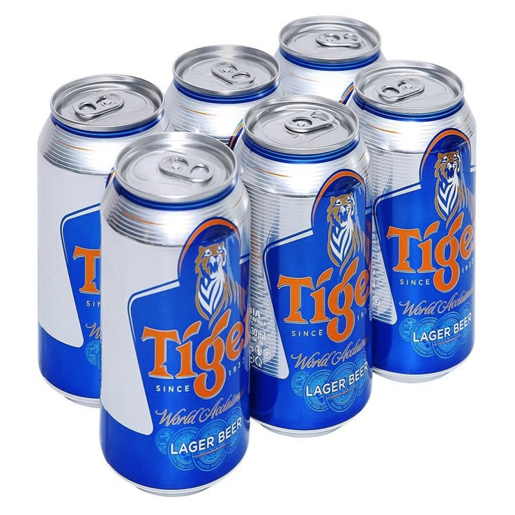 Bia nâu Tiger thùng 24 lon 330ml