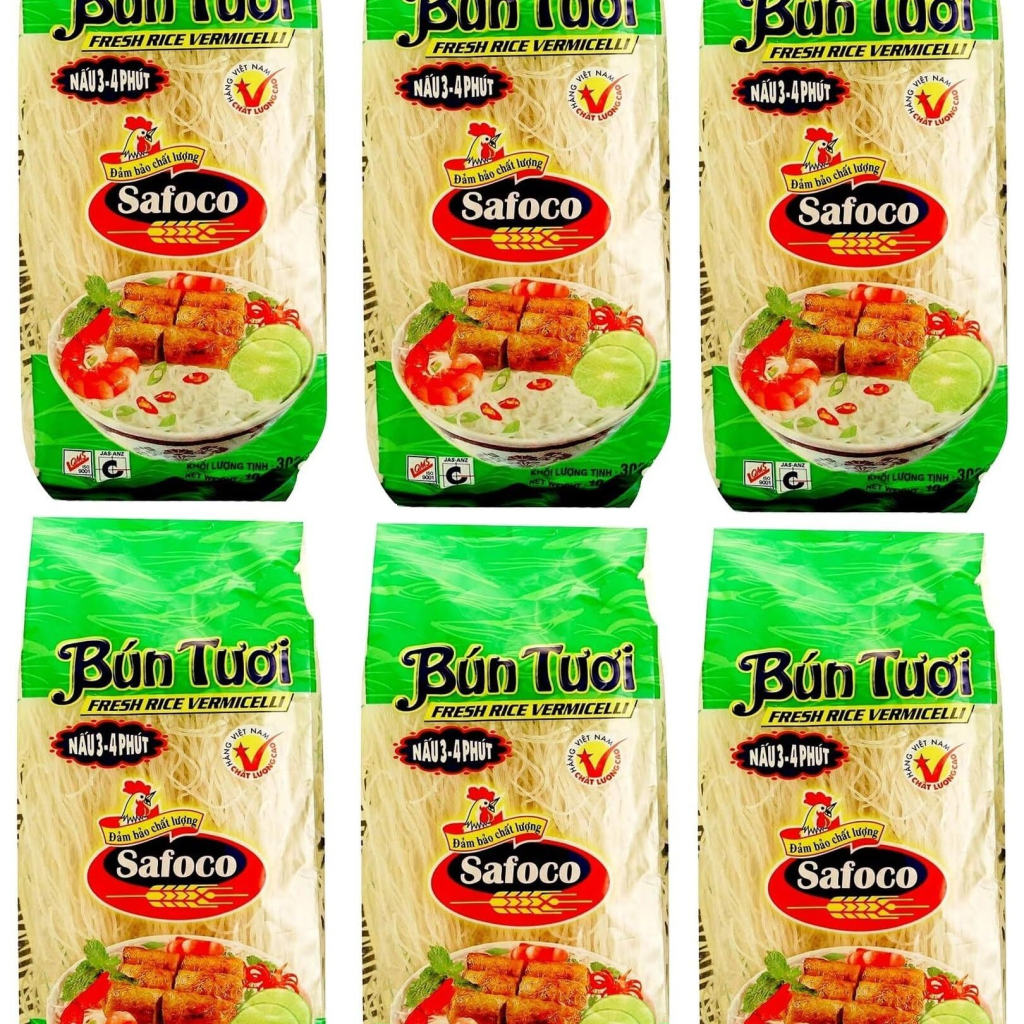 Bún tươi Safoco Rice Vermicelli 300gr