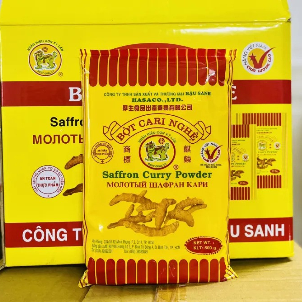 Bột cari nghệ Hậu Sanh 500g