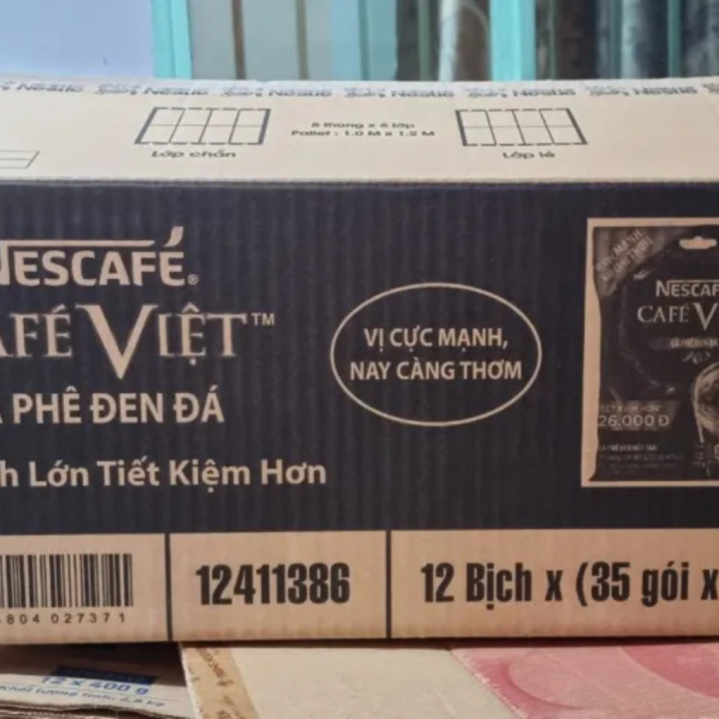 Cà phê đen hòa tan NesCafé CaféViệt 35x16g