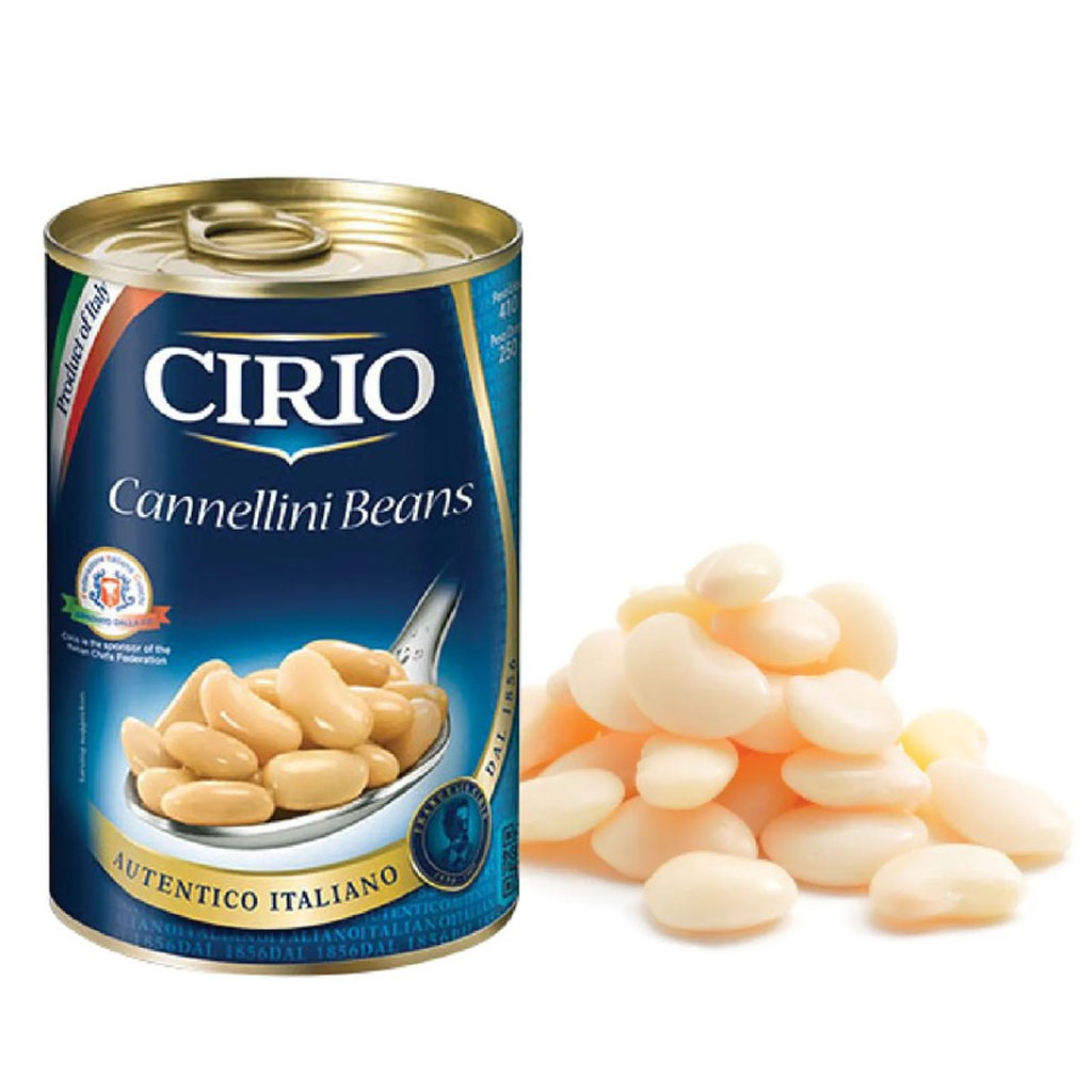 Đậu Tây Trắng Cirio Cannellini Beans 400g F122392