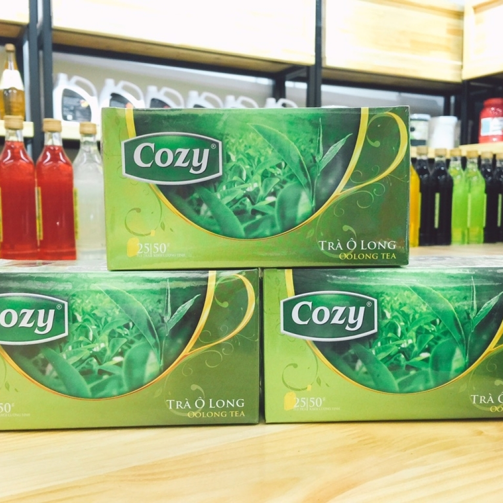 Trà Ô Long túi lọc Cozy Oolong Tea 50g