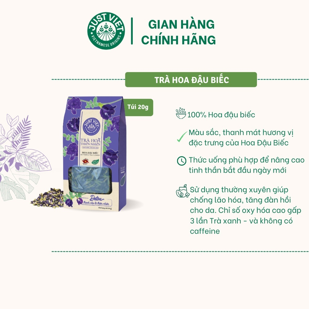 Hoa Đậu Biếc Khô 200g