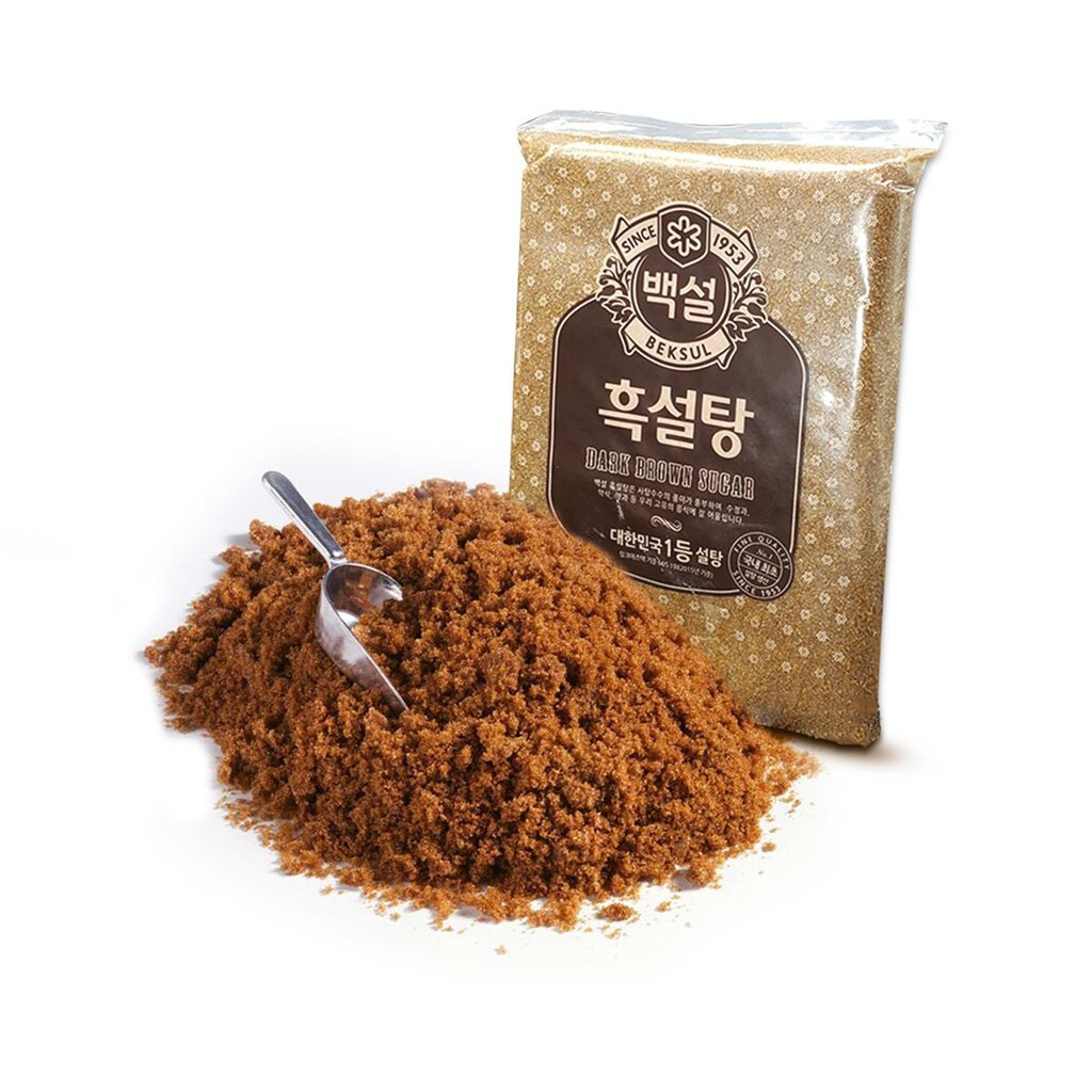 Đường nâu Hàn Quốc Beksul Dark Brown Sugar 1kg