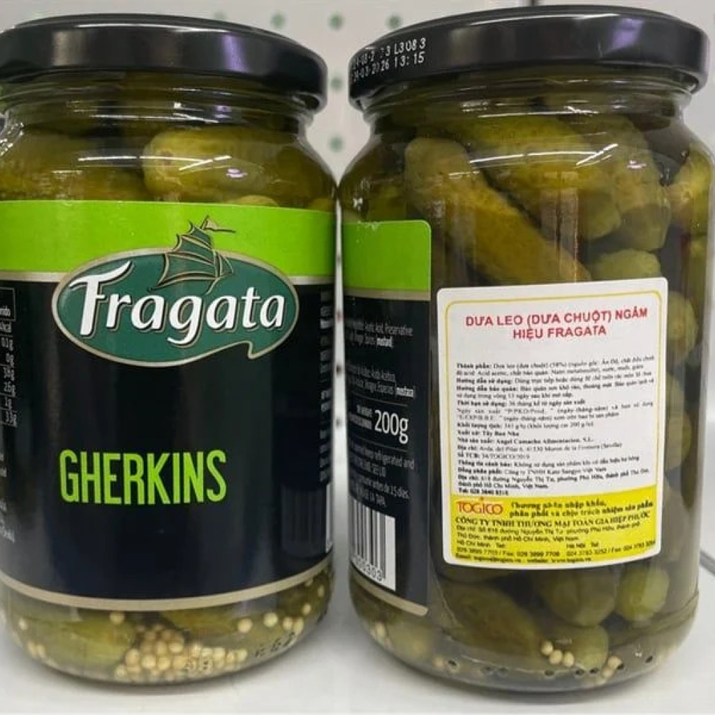 Dưa leo ngâm Fragata 345g