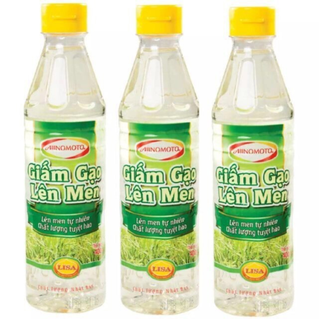 Giấm gạo Lisa Ajinomoto 400ml