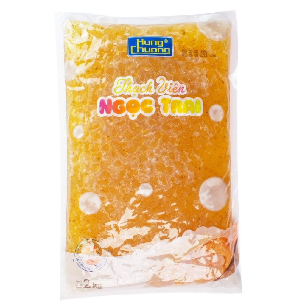 Thạch viên ngọc trai hương đào Hùng Chương 2kg