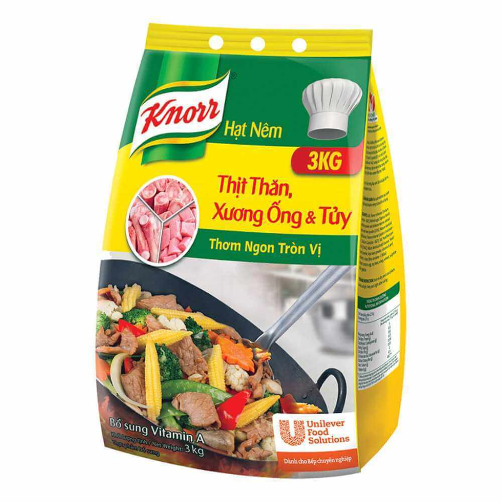 Hạt Nêm Knorr Thịt Thăn Xương Ống Tủy 3kg