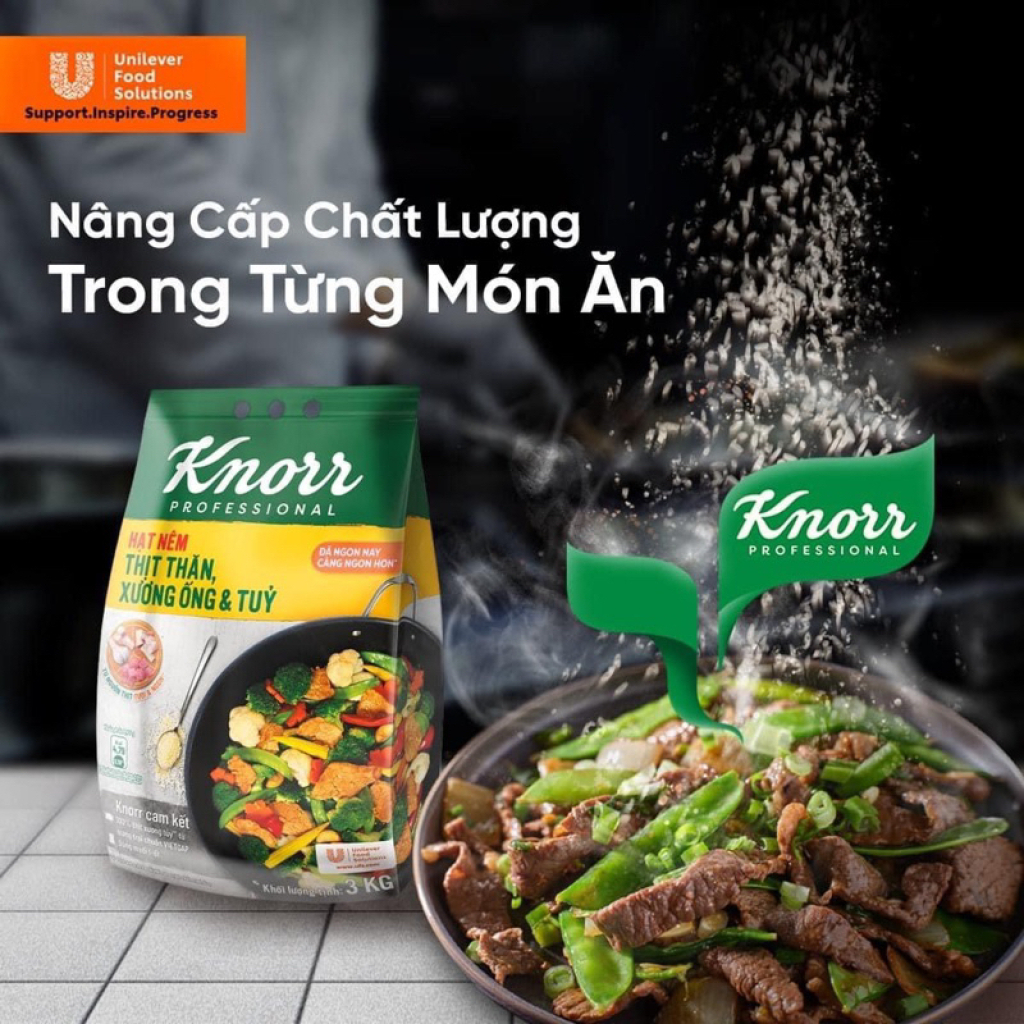 Hạt Nêm Knorr Thịt Thăn Xương Ống Tủy 3kg