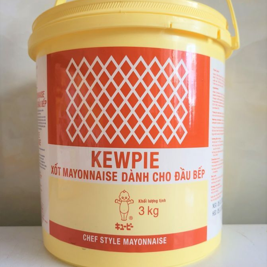 Sốt Mayonnaise Dành Cho Đầu Bếp Kewpie Chef Style 3kg