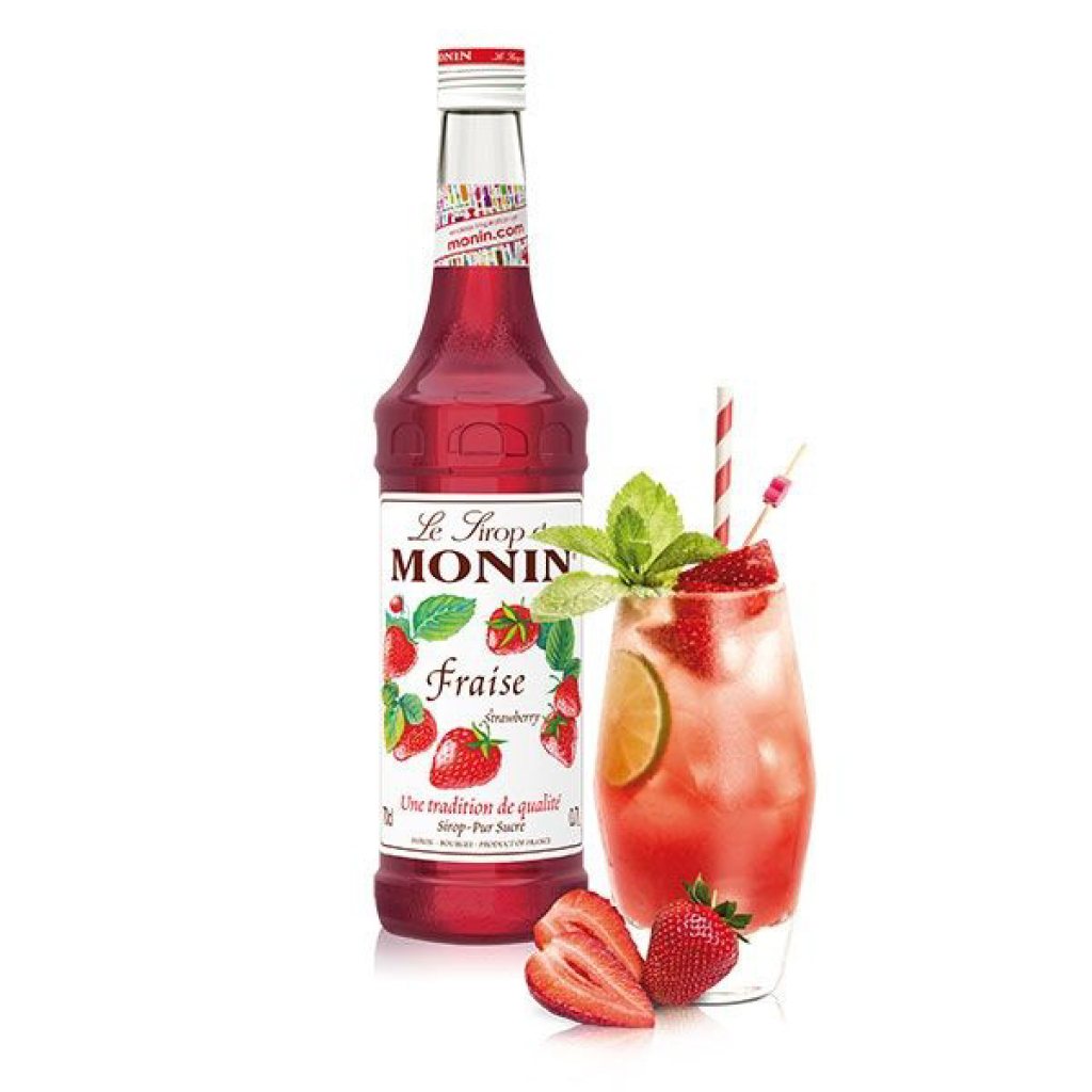 Siro dâu Monin Strawberry Syrup 700ml