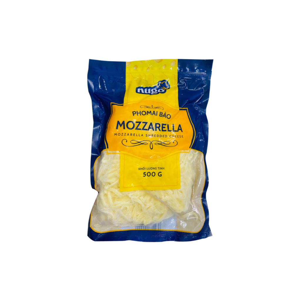 Phô mai bào sợi mozza 500g