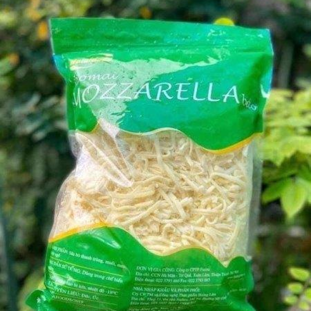 Phô mai bào sợi mozza 500g