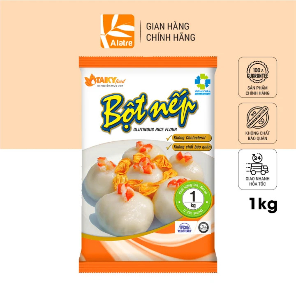 Bột nếp Tài Ký 1kg