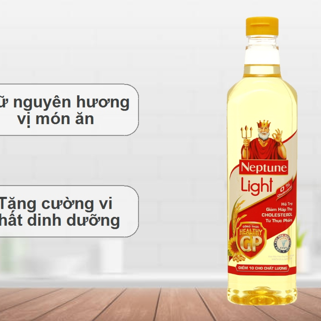 Dầu ăn thượng hạng Neptune Light 1L