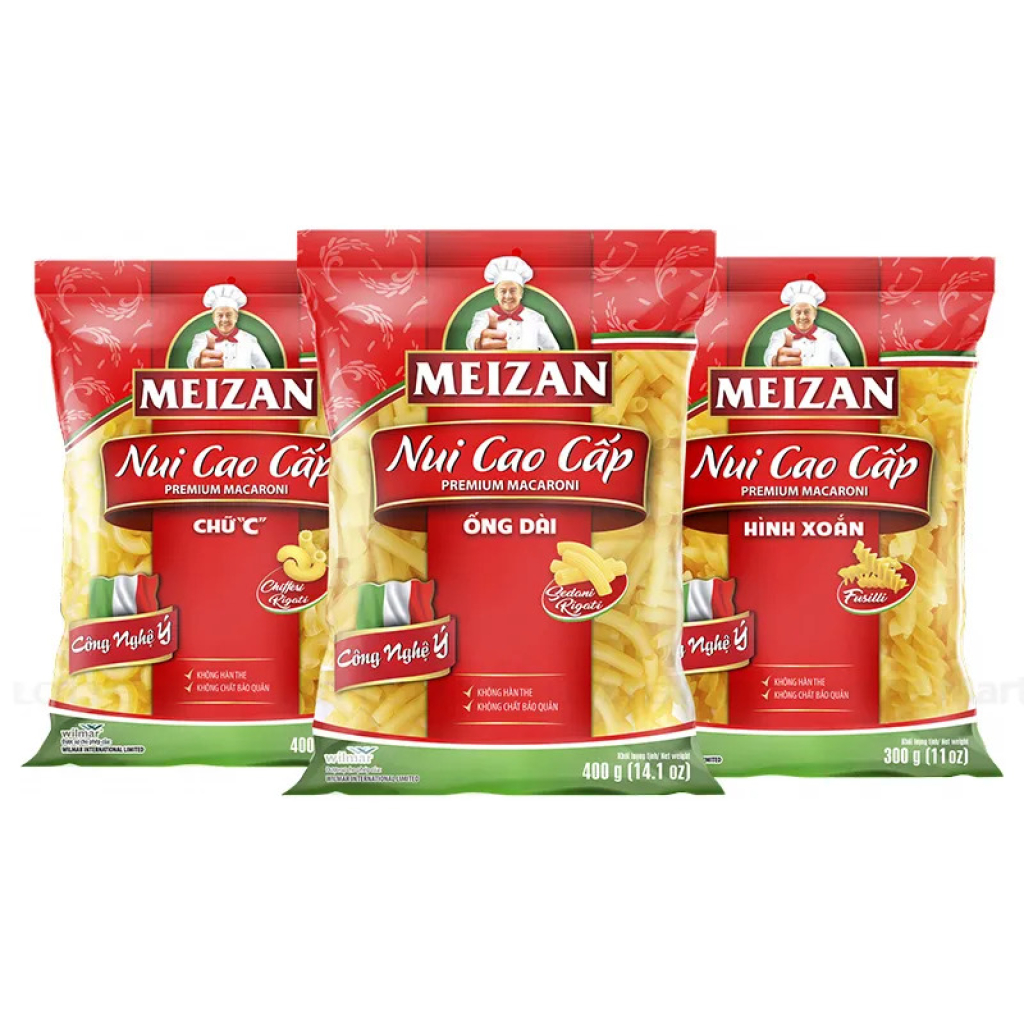Nui cao cấp Meizan 400g