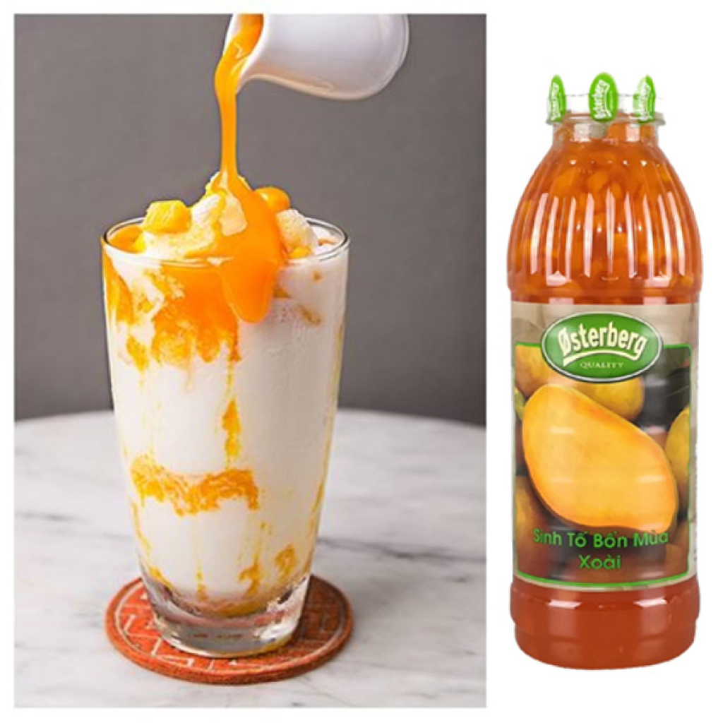 Sinh tố xoài Osterberg Mango 1L