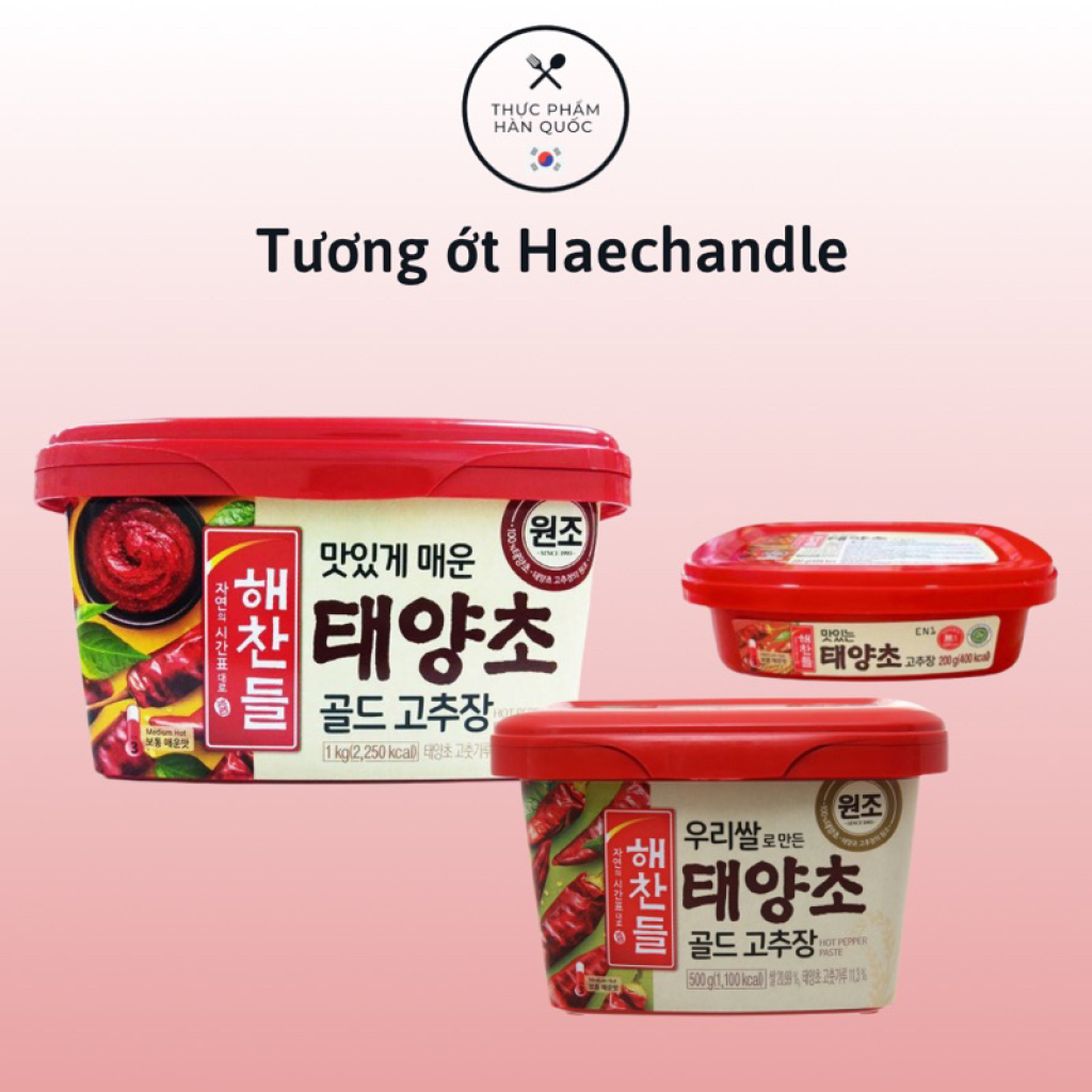 Tương ớt Hàn Quốc Haechandle Gochujang 1kg