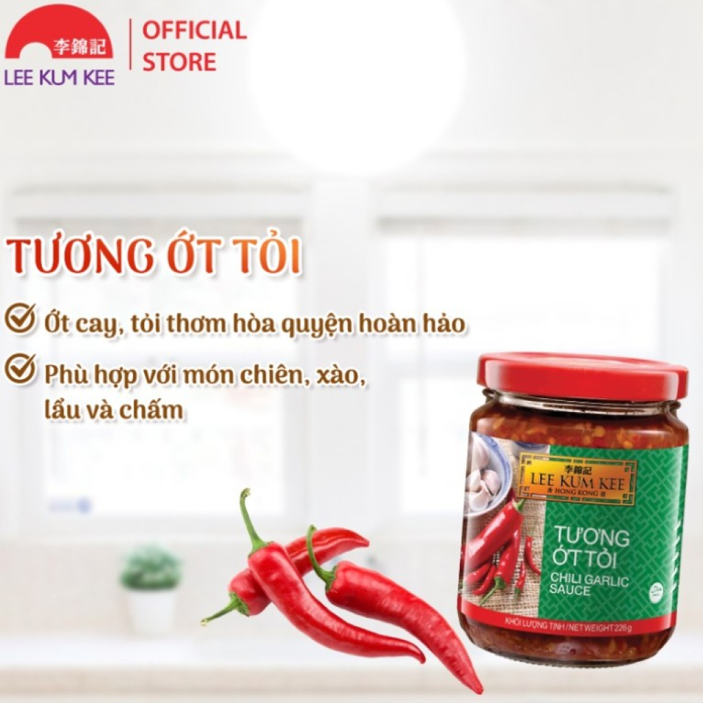 Tương ớt tỏi Lee Kum Kee 226g