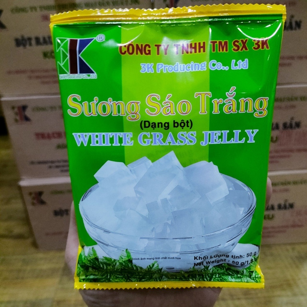Bột sương sáo trắng 3K 50gr