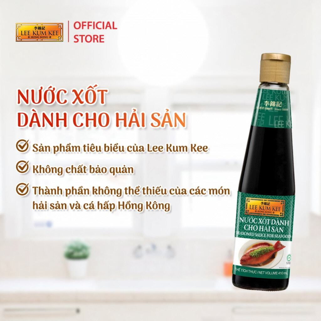 Nước sốt hải sản LKK Seasoned Sauce For Seafood 410ml