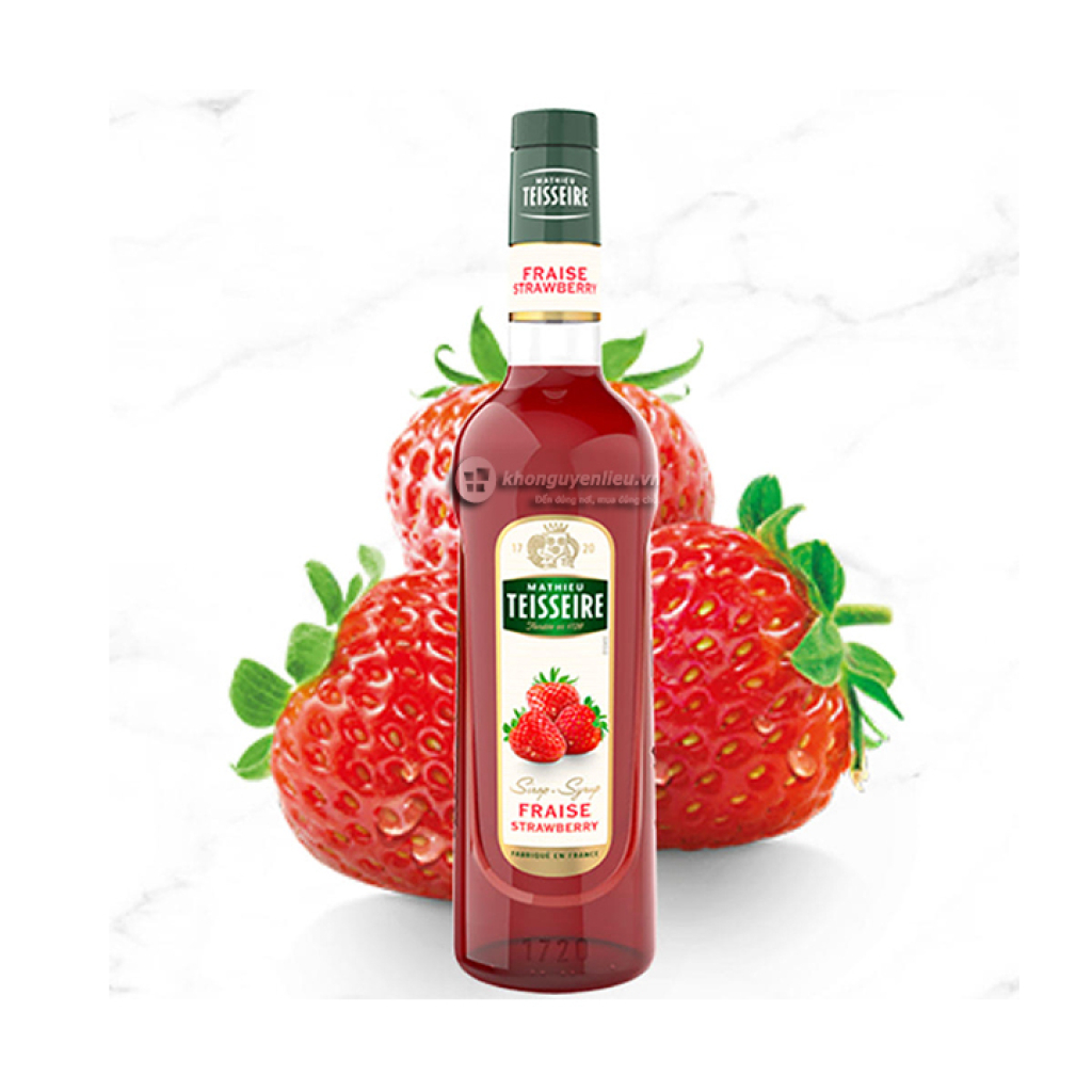 Siro dâu tây Teisseire Strawberry Sirup 700ml