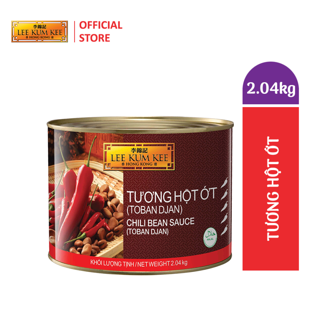 Tương hột ớt LKK Toban Djan Chili Bean Sauce 2.04kg