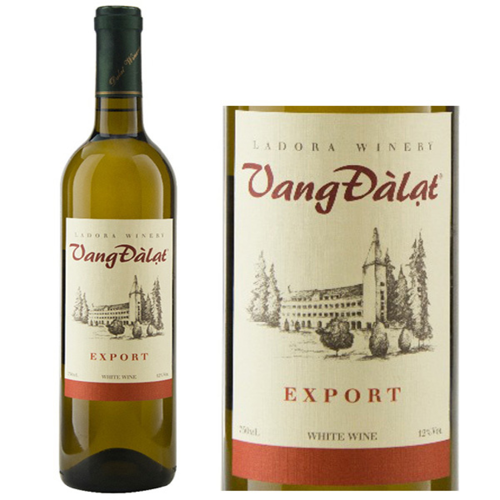 Rượu vang trắng Đà Lạt 750ml