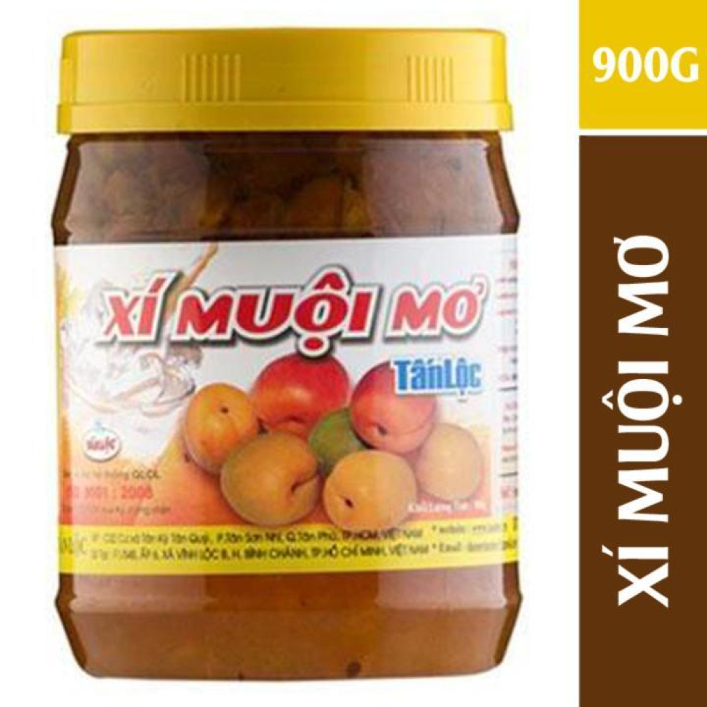 Xí muội mơ Tấn Lộc 900g