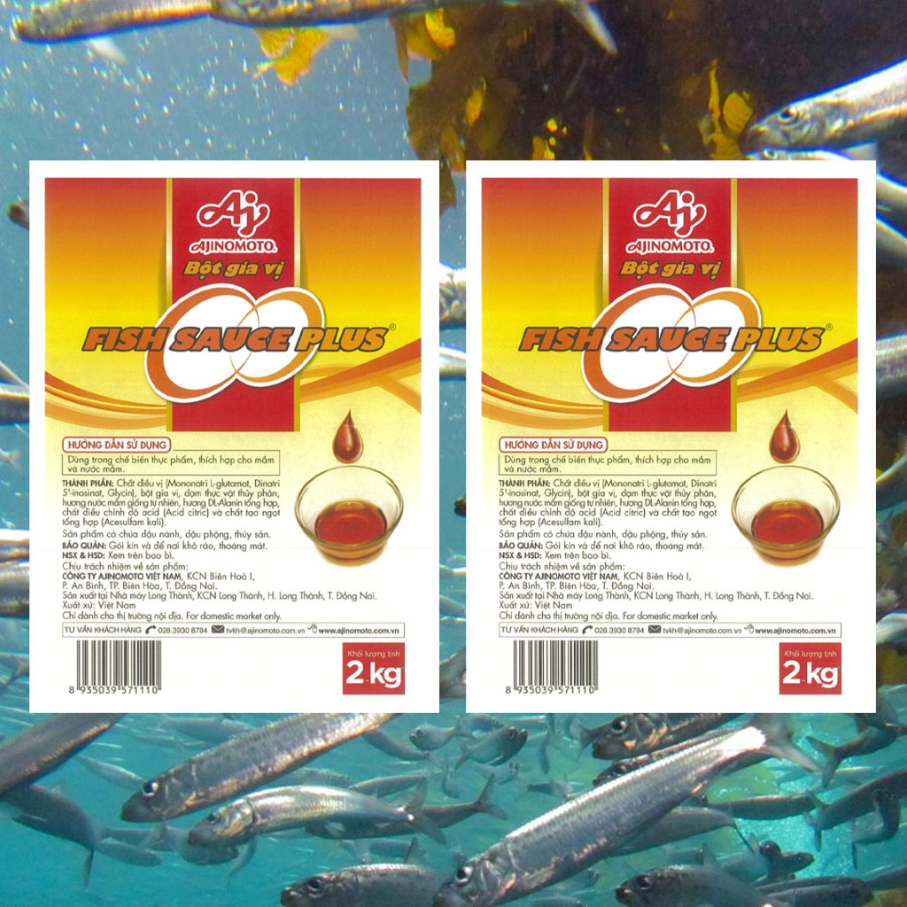 Bột gia vị Fish Sauce Plus Seasoning Powder 2kg