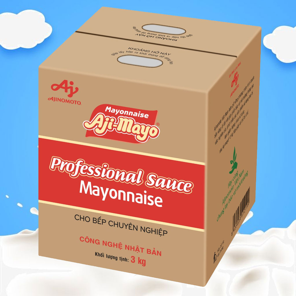 Sốt Mayonnaise Aji-mayo® Professional Sauce 3kg