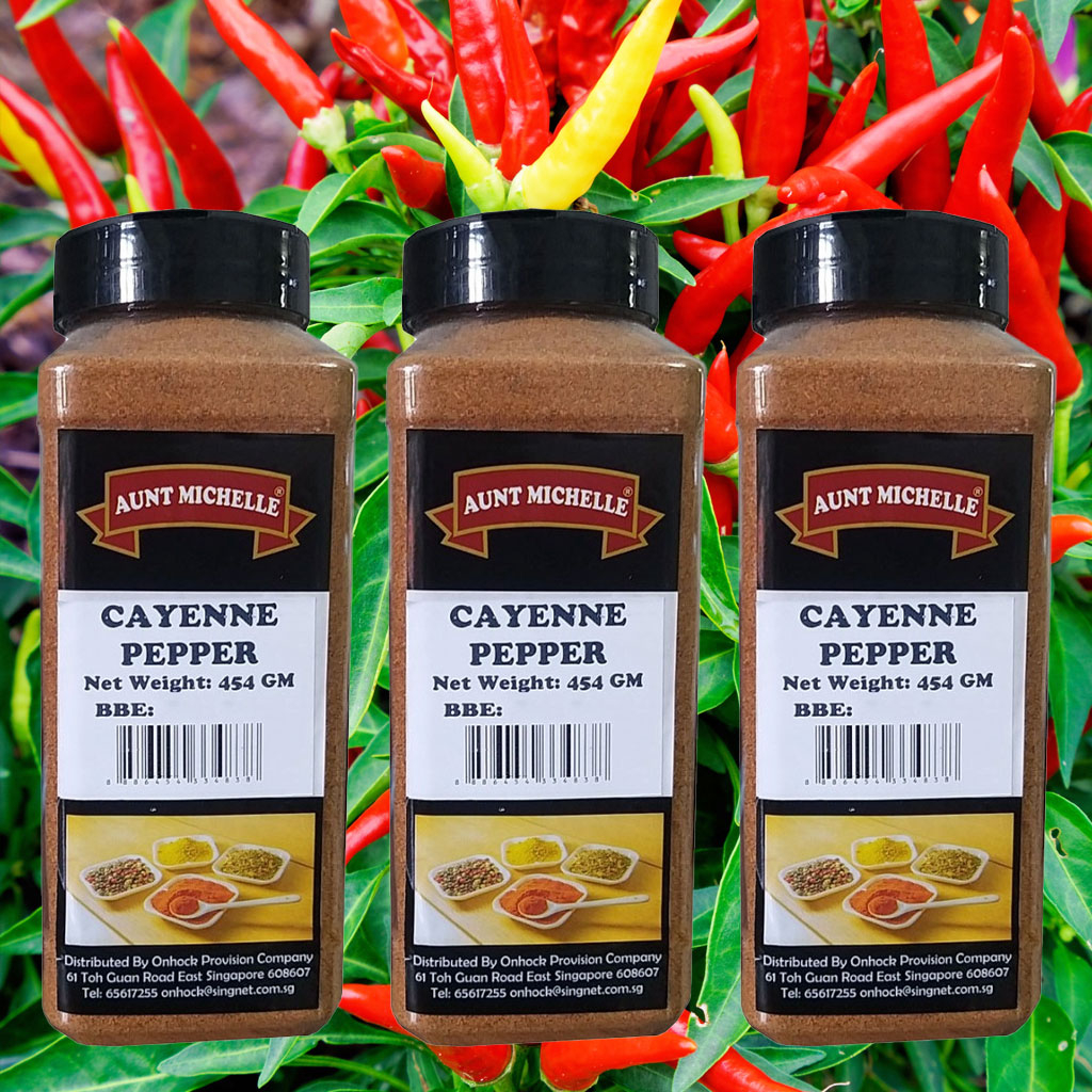 Bột ớt cay Aunt Michelle Cayenne Pepper 454g