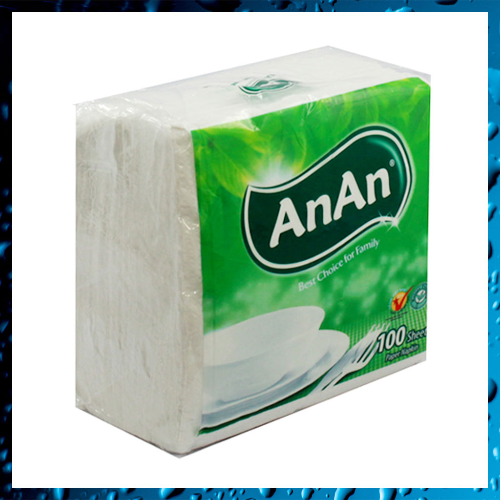 Khăn giấy ăn An An Napkin gói 100 tờ