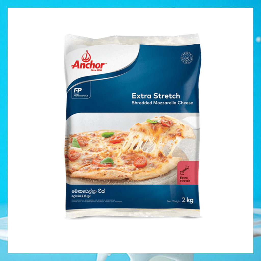 Phô Mai Bào Sợi Mozzarella Anchor 2kg