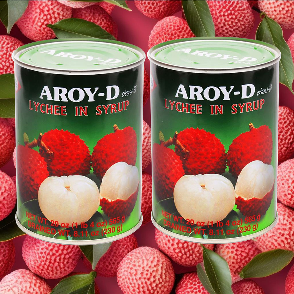 Trái vải ngâm đường Aroy-D Lychee in Syrup 565g
