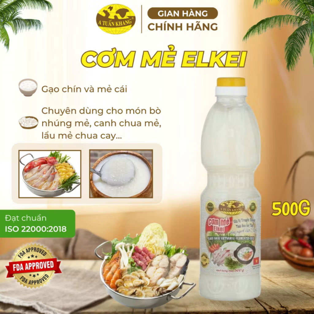 Cơm mẻ Elkei A Tuấn Khang 500g