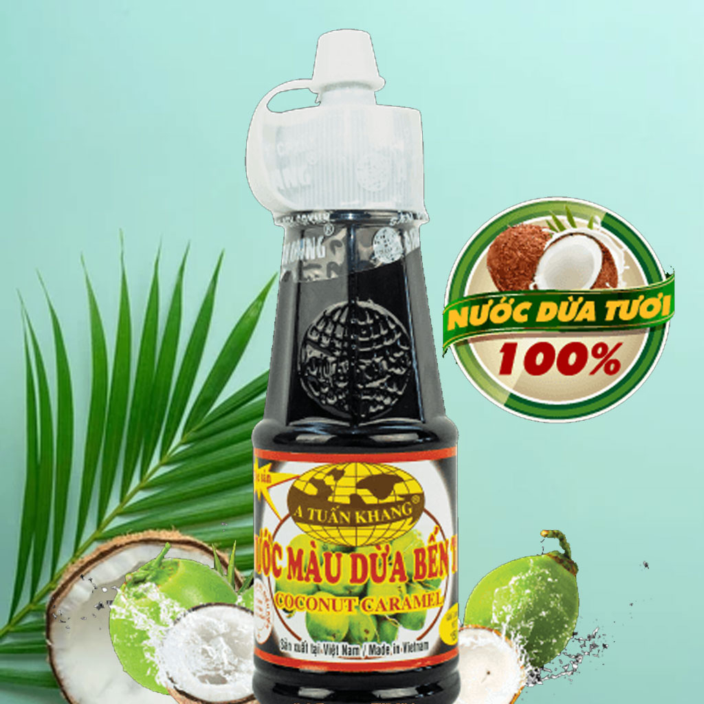 Nước màu dừa Bến Tre A Tuấn Khang 150gr