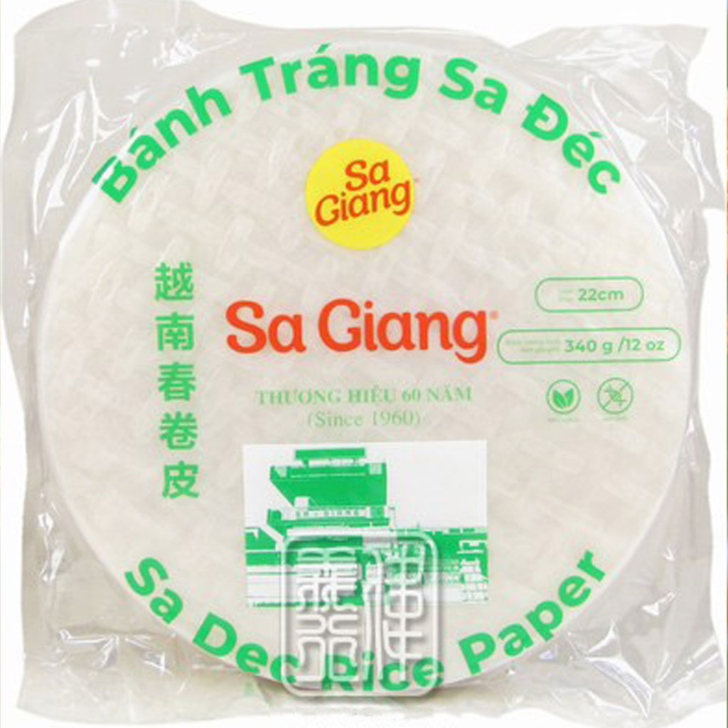 Bánh tráng Sa Đéc Sa Giang 22cm 340g