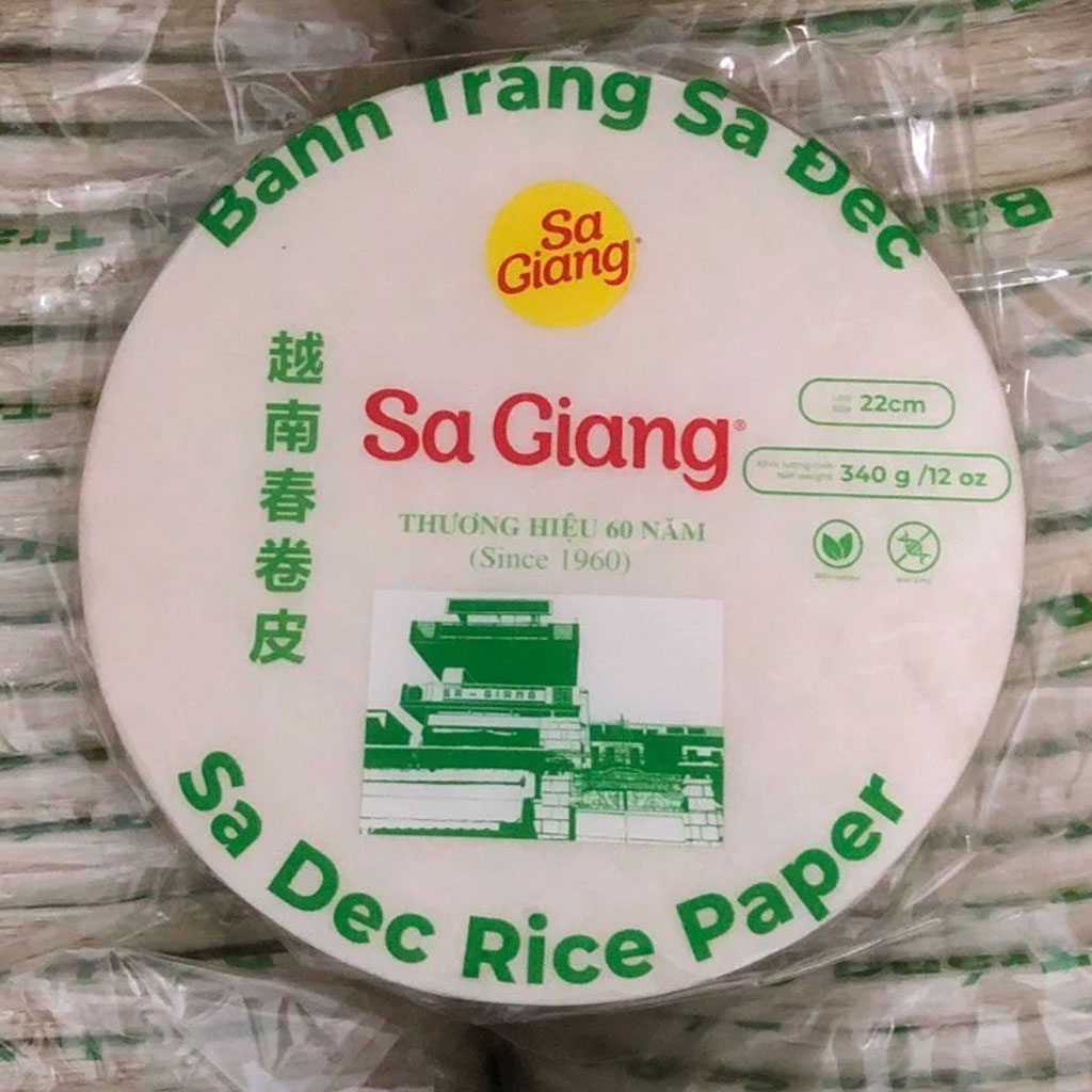 Bánh tráng Sa Đéc Sa Giang 22cm 340g