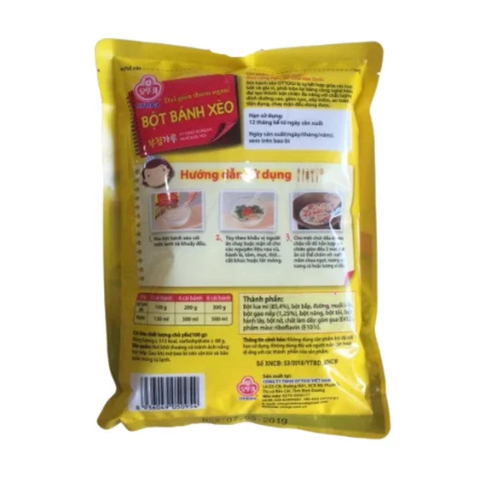 Bột bánh xèo HQ Ottogi Korean Pancake Mix 500g